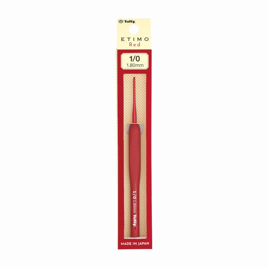 ETIMO Red Crochet Hook