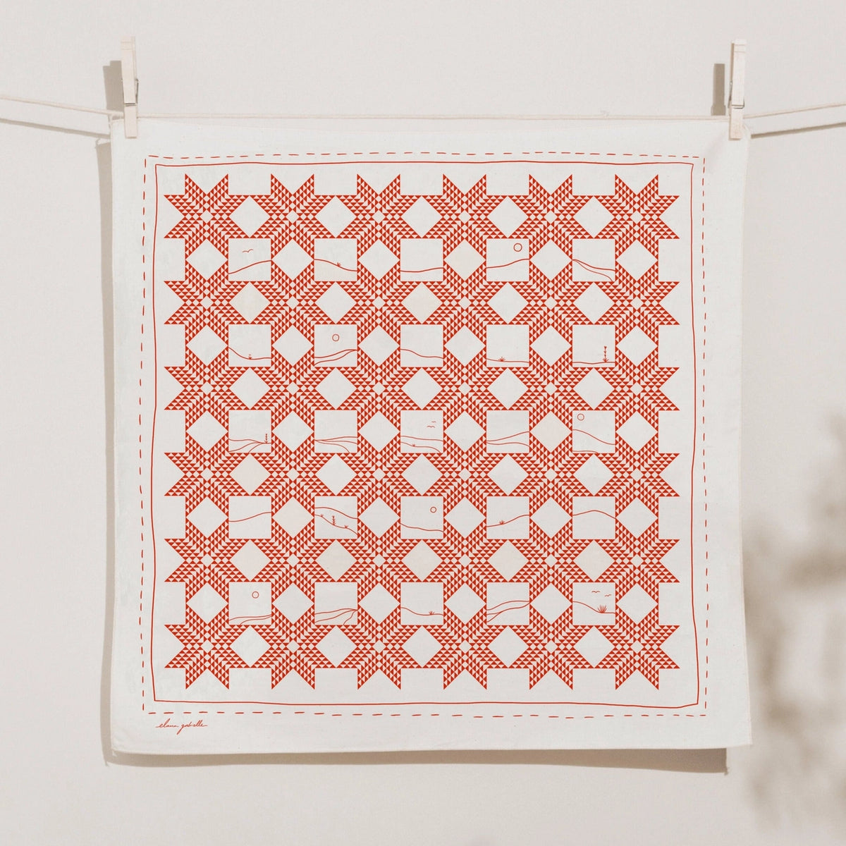 Screen Printed Bandana