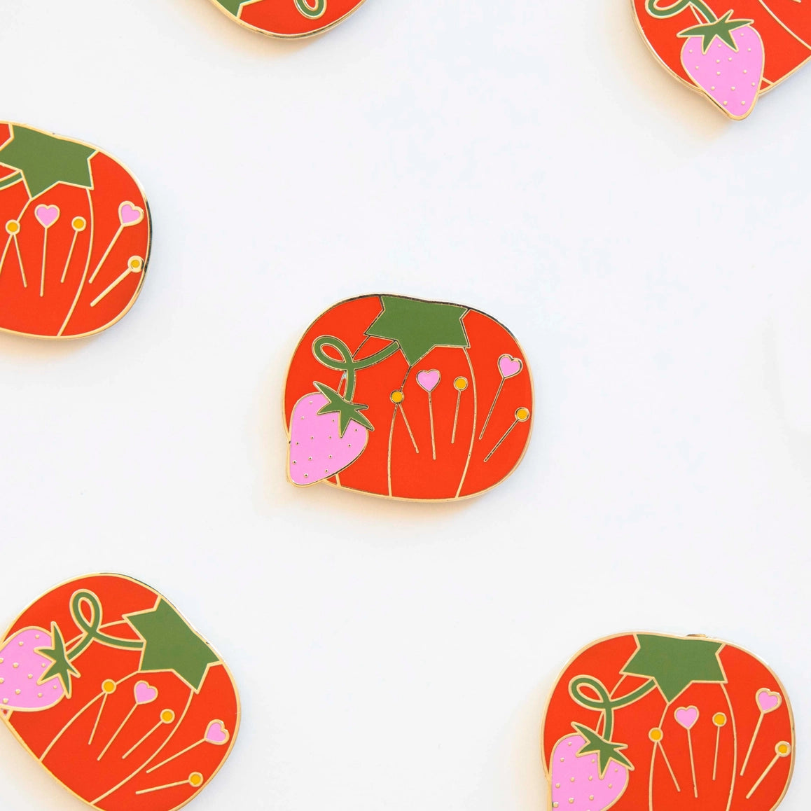 Tomato Magnetic Needle Minder