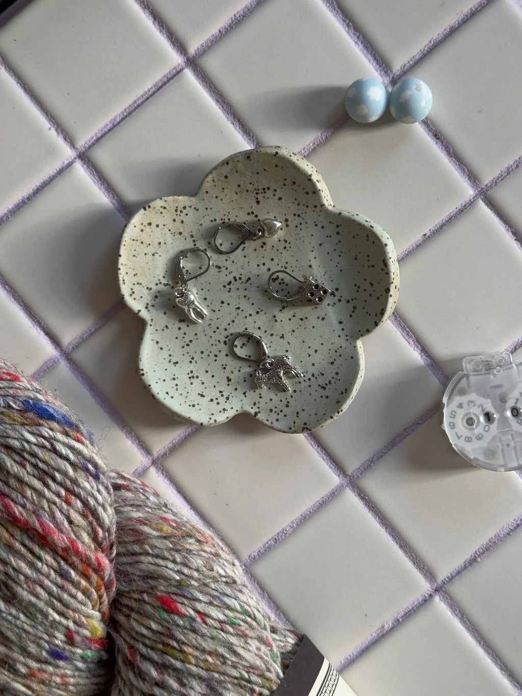 Jess's favorite stitch marker set - Silver