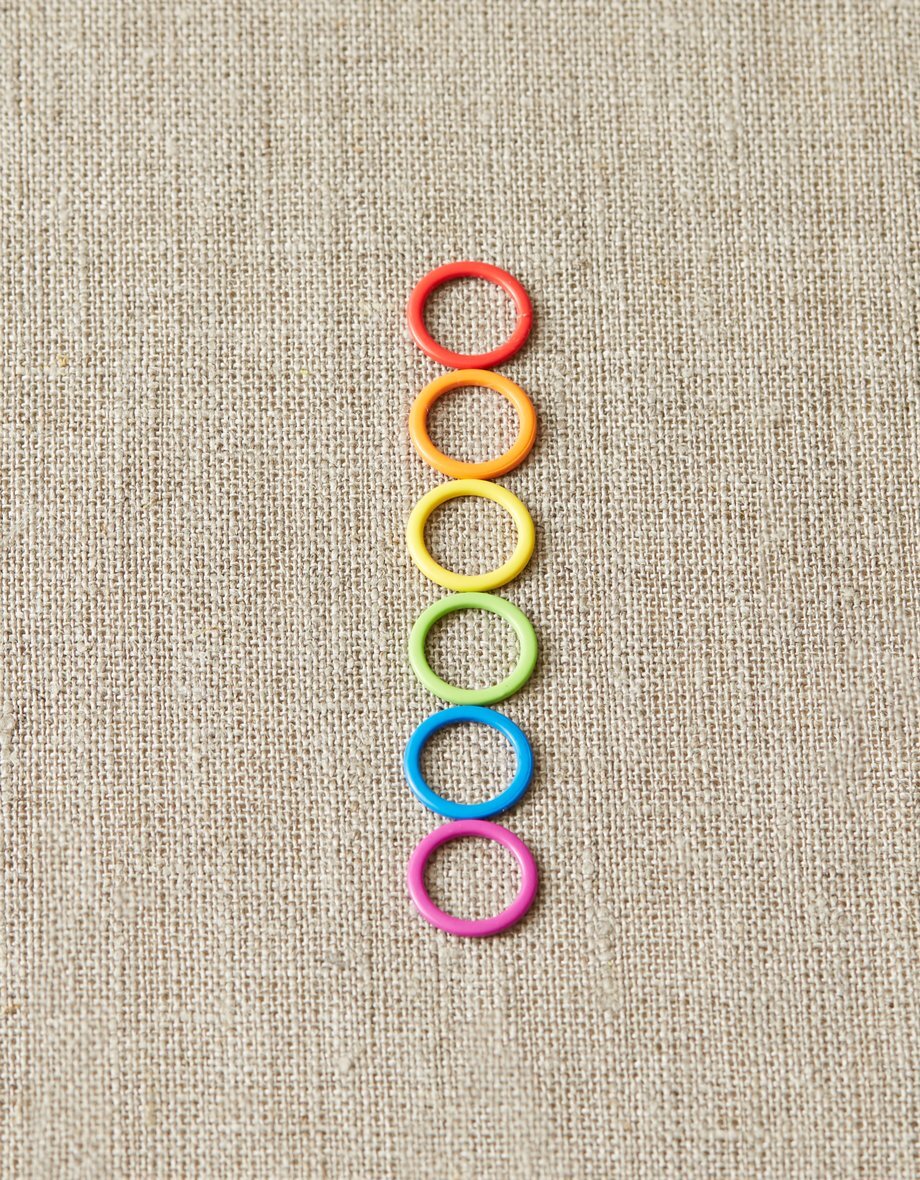 Colorful Ring Stitch Markers- Original