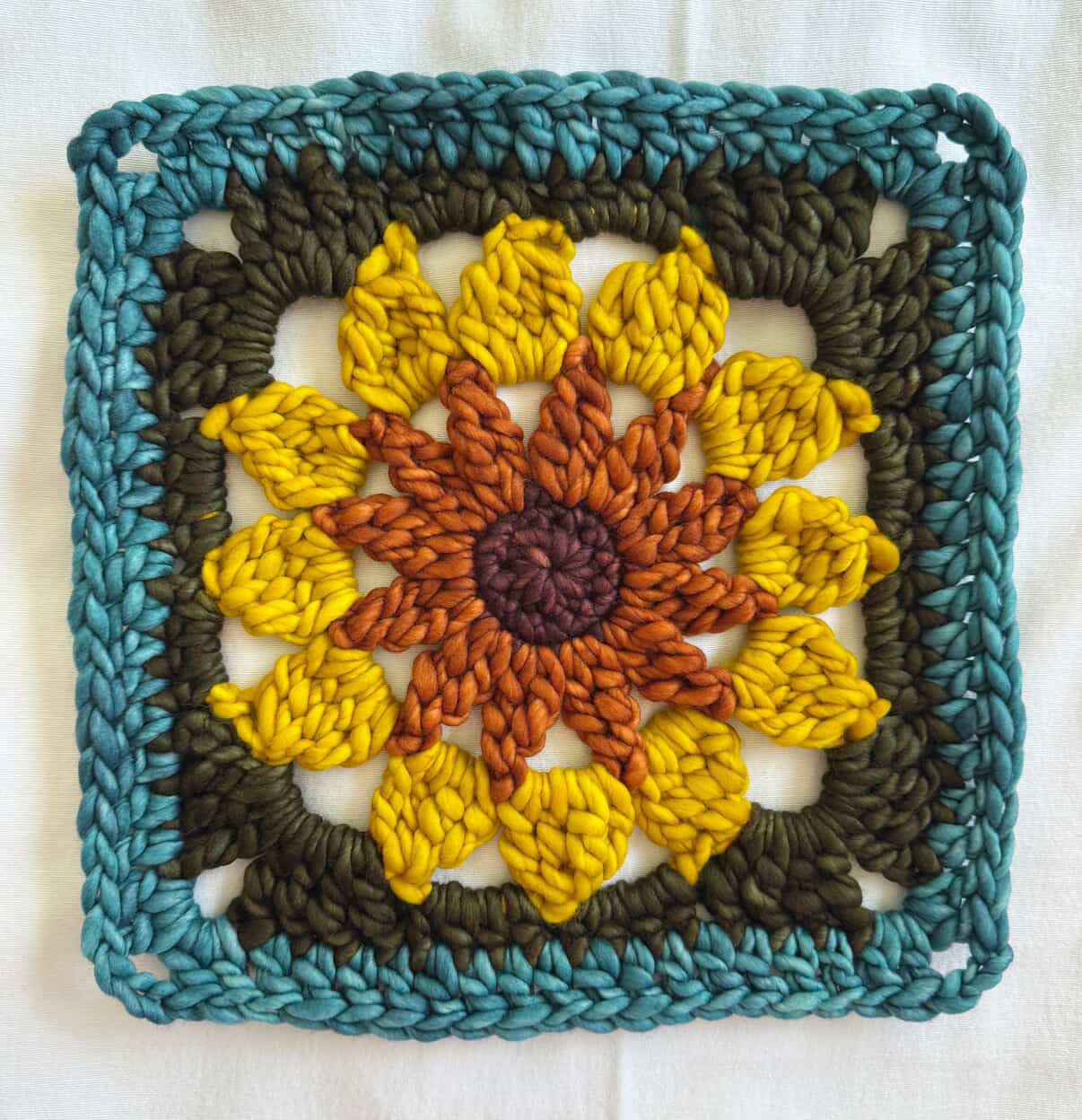 Floral Granny Square Trivet Workshop
