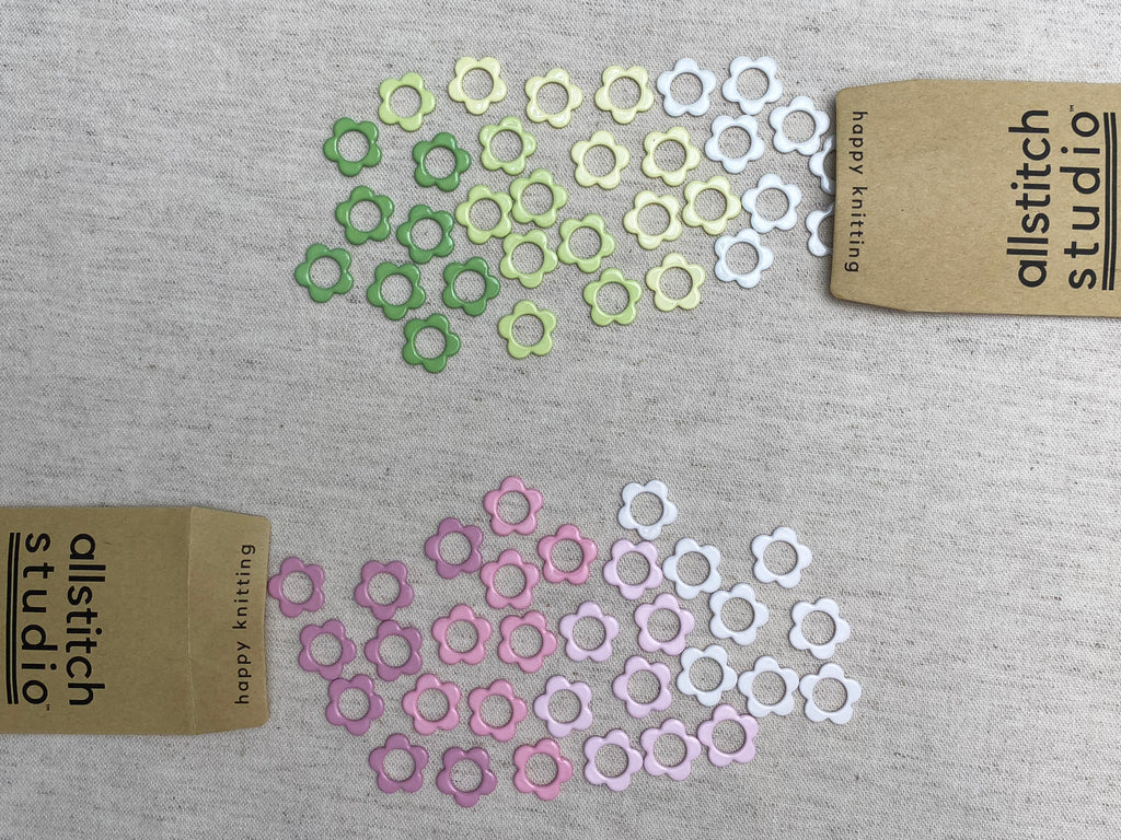 Large Flower Ring Stitch Markers