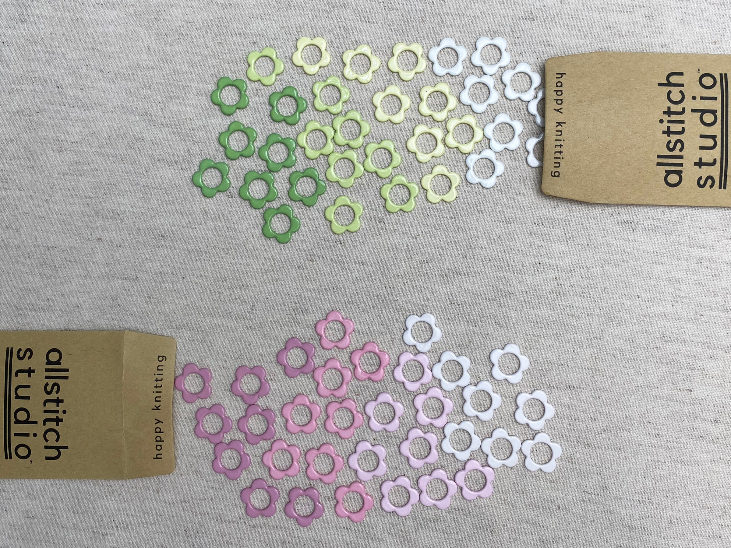 Large Flower Ring Stitch Markers