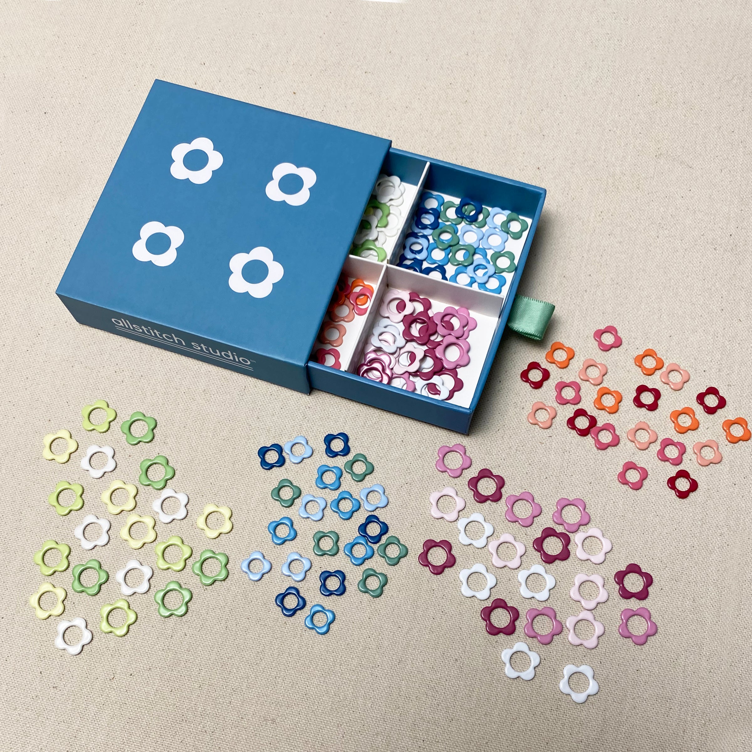 Flower Stitch Marker Box Set