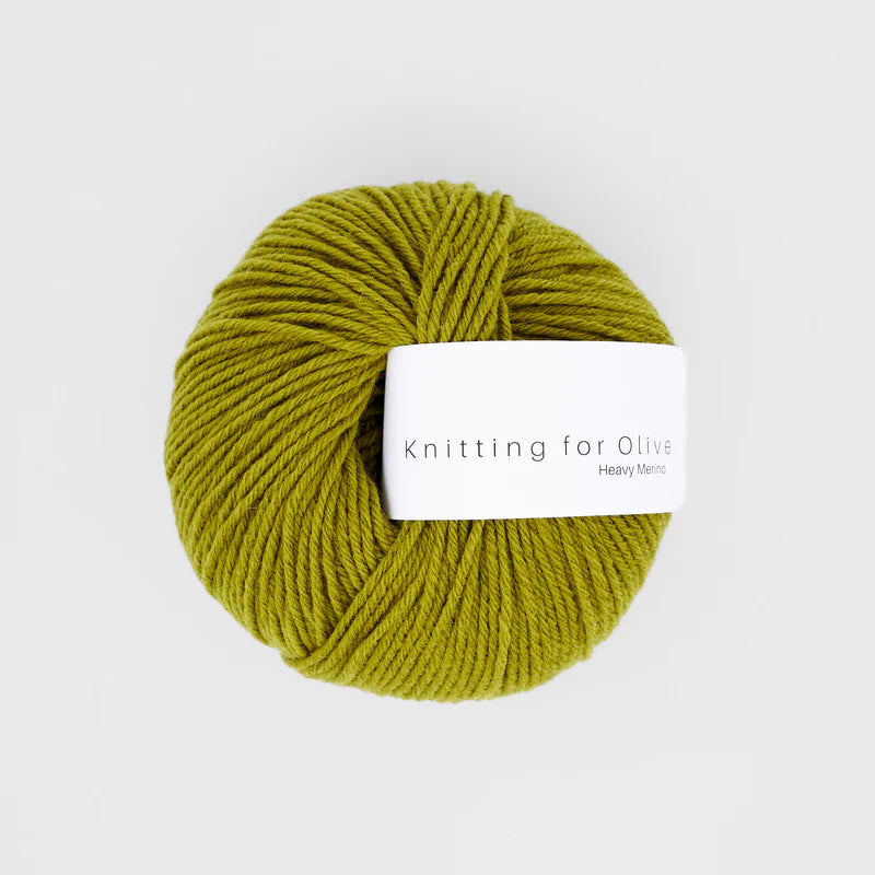 Heavy Knitting for Olive Merino
