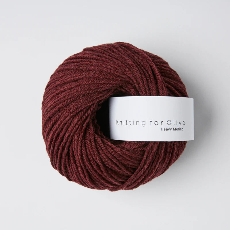 Heavy Knitting for Olive Merino