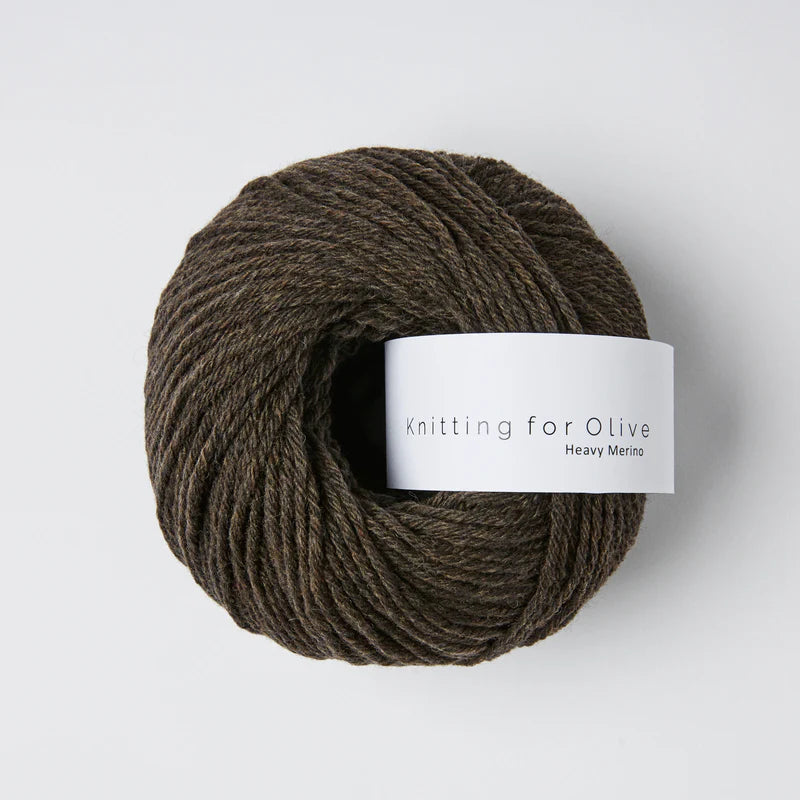 Heavy Knitting for Olive Merino