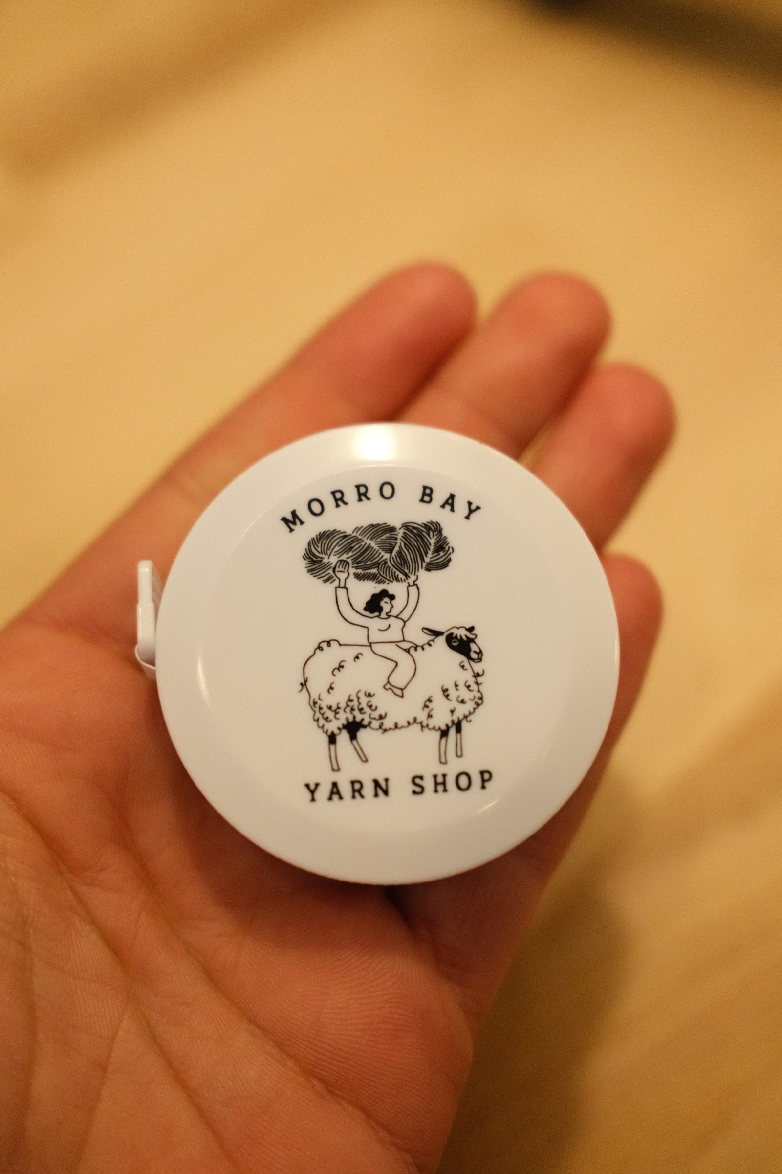 Morro Bay Yarn Shop Tape Measure