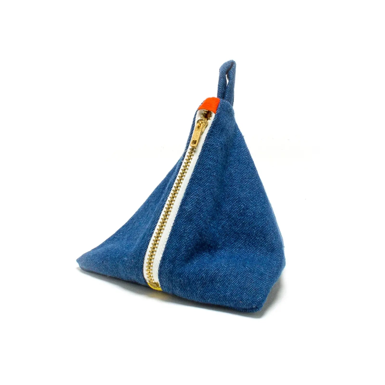 Pyramid Bag - Denim