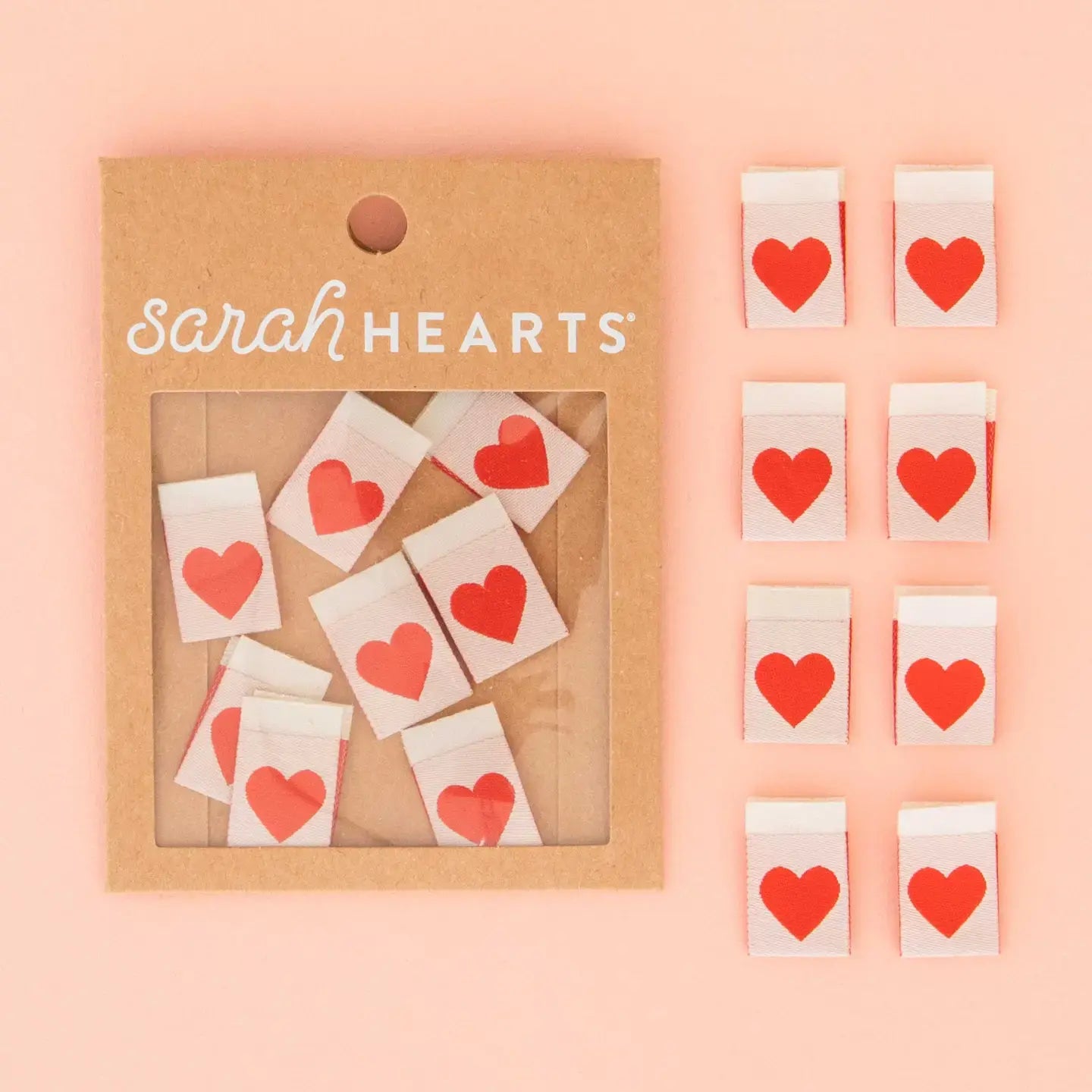 Red Heart Labels