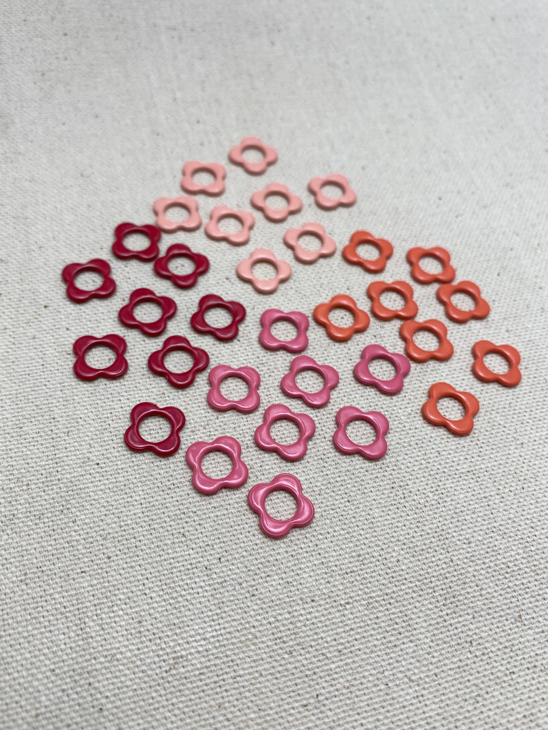 Small Flower Ring Stitch Markers