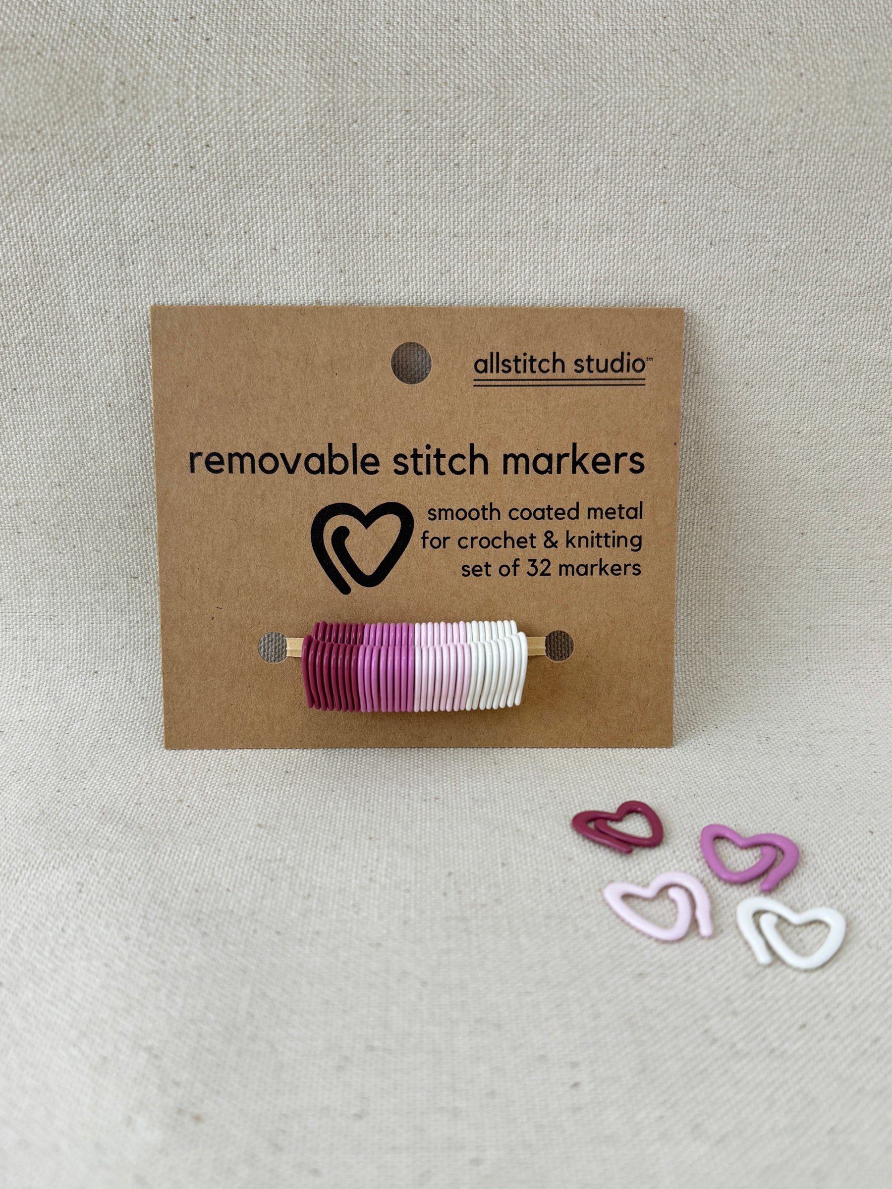 Heart Stitch Markers