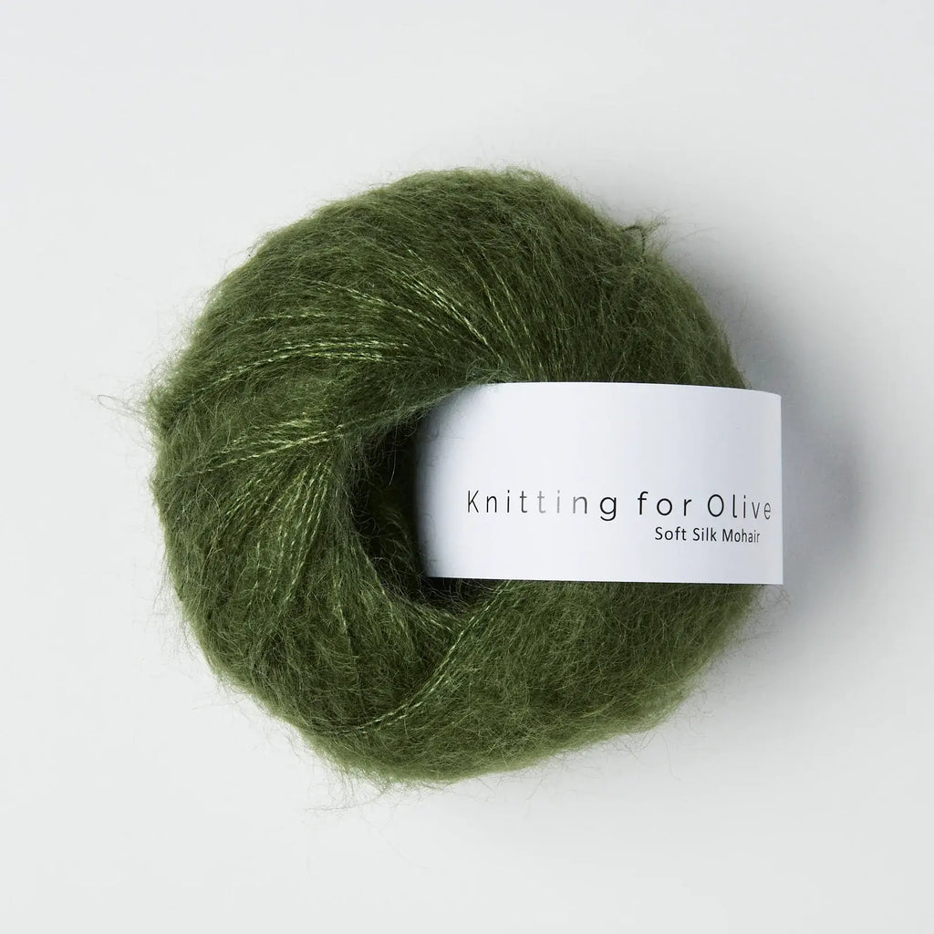 Knitting for Olive Soft Silk Mohair