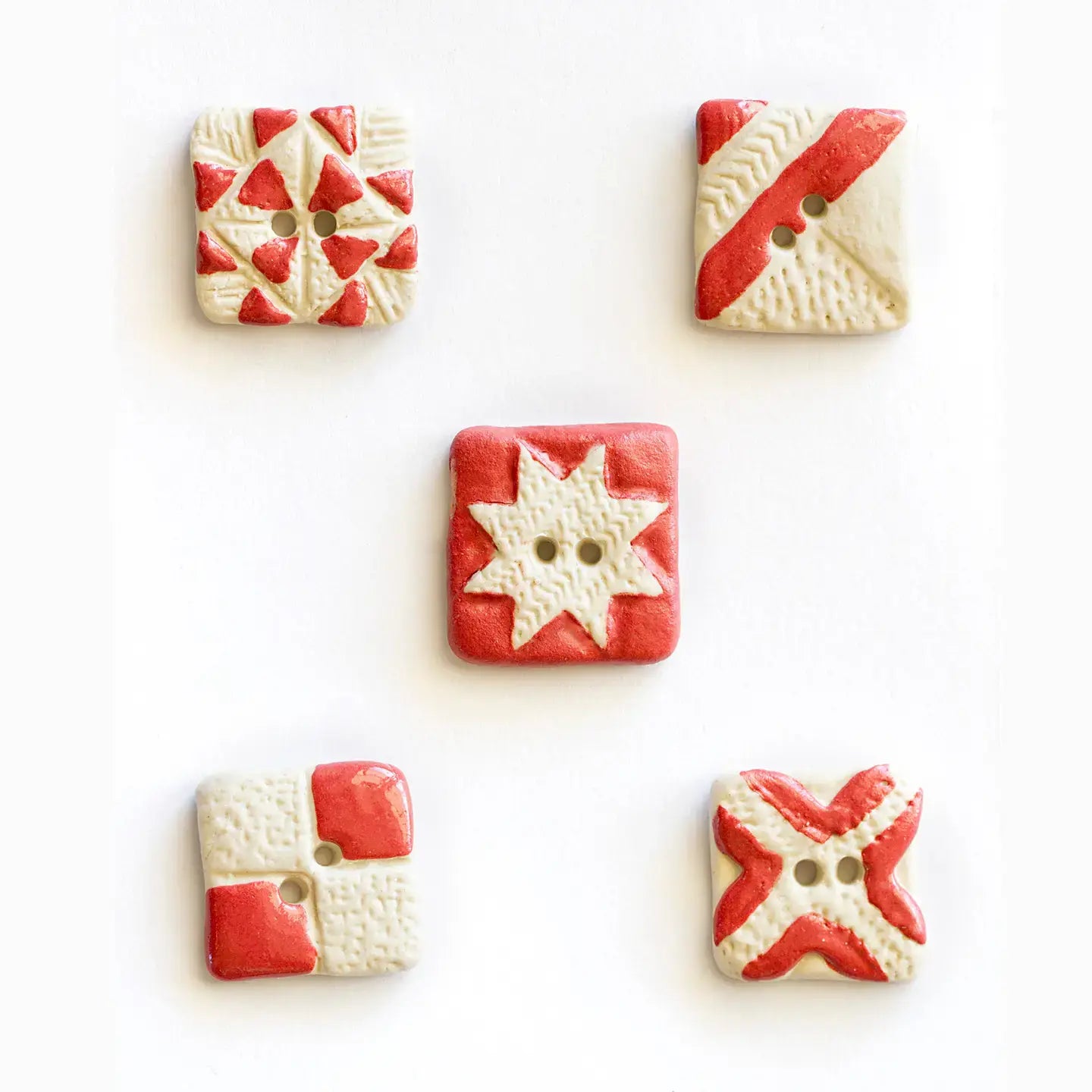 Handmade Ceramic Buttons