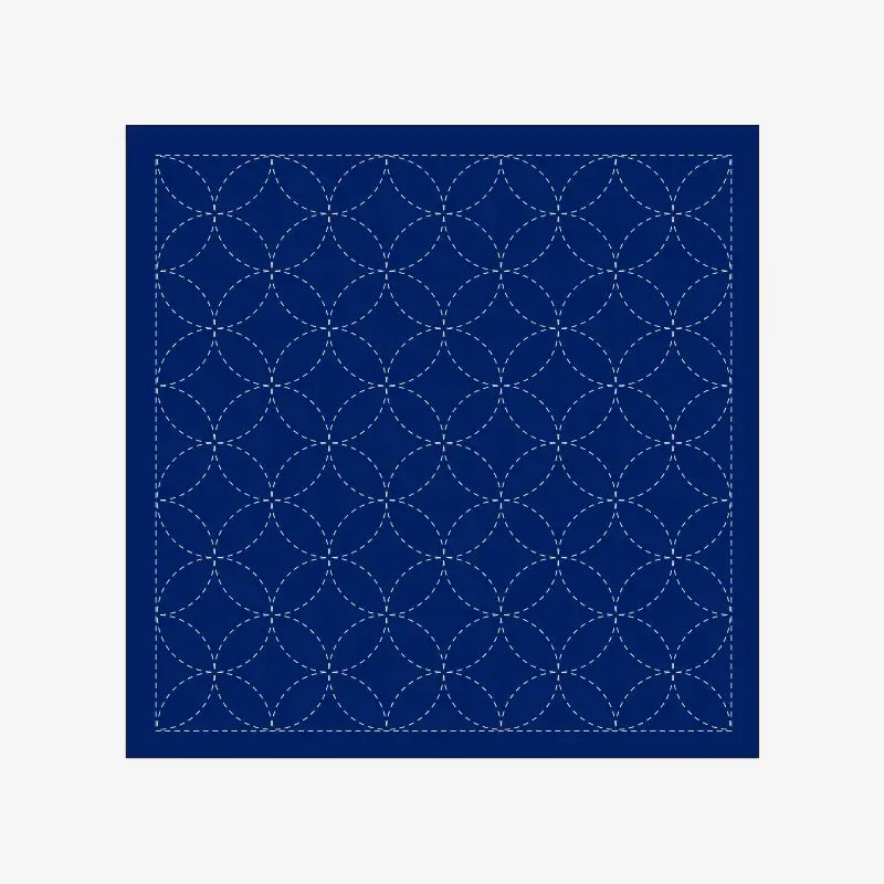 Sashiko Sampler - Navy Fabric
