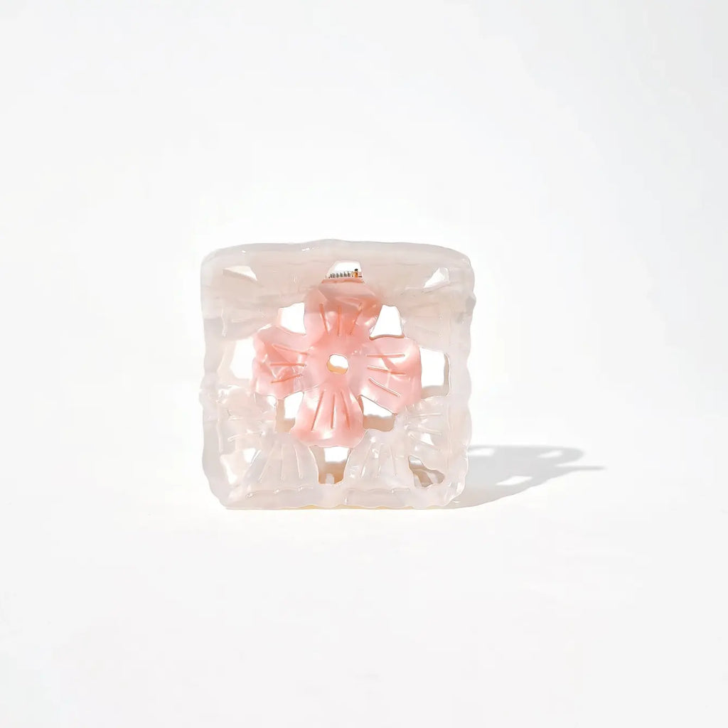 Granny Square Claw Clip - Medium