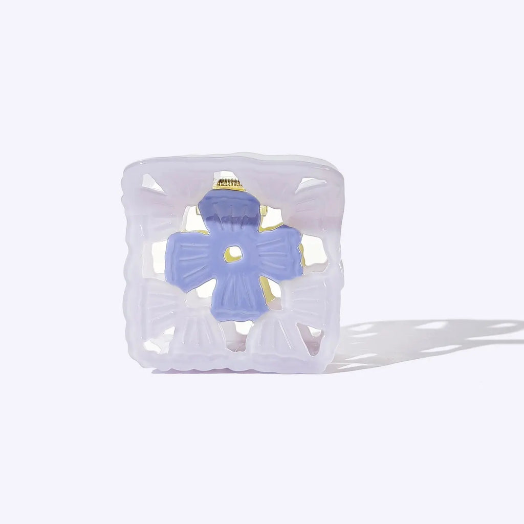 Granny Square Claw Clip - Medium