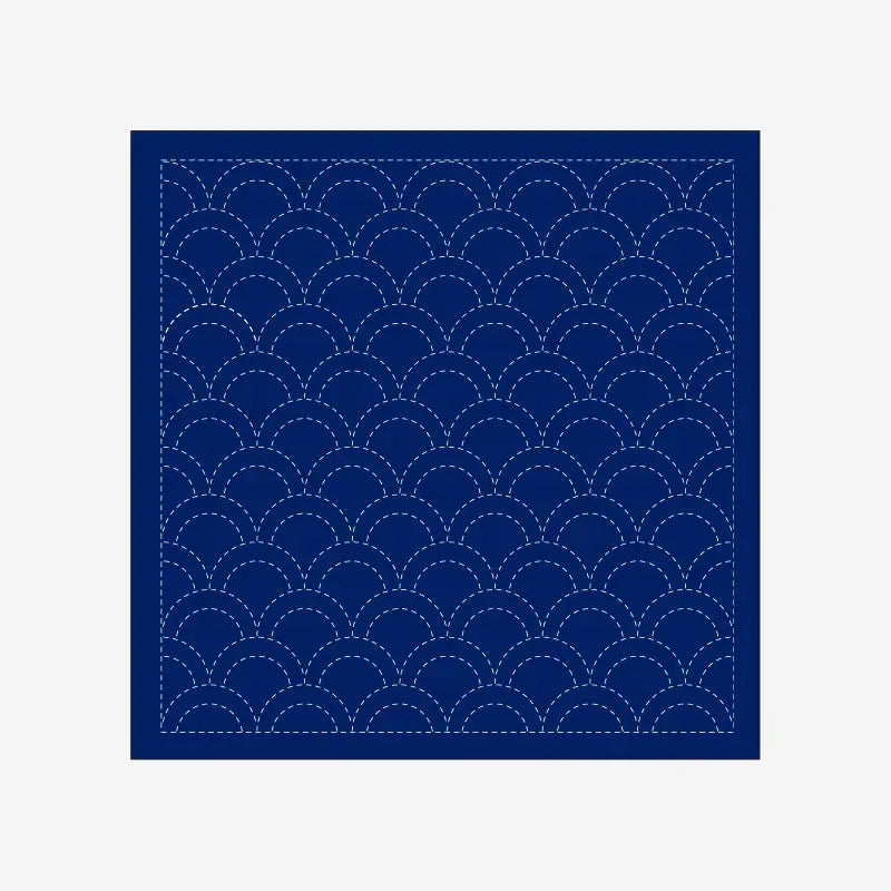 Sashiko Sampler - Navy Fabric