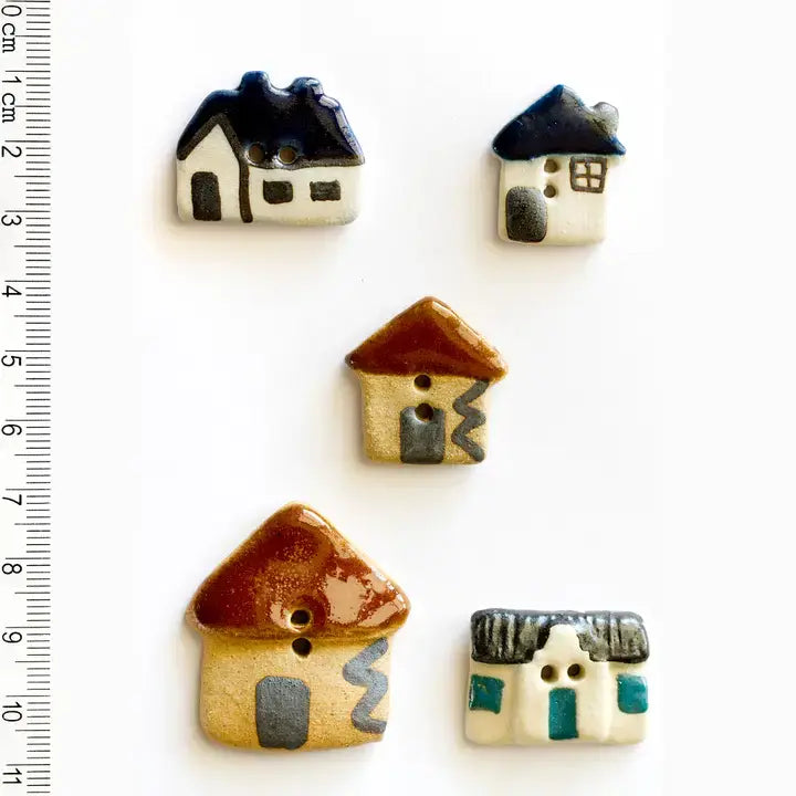 Handmade Ceramic Buttons